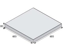 BEST GIGANTICKÁ colormix brilant 60/60cm velkoplošná dlažba STANDARD tl. 80mm